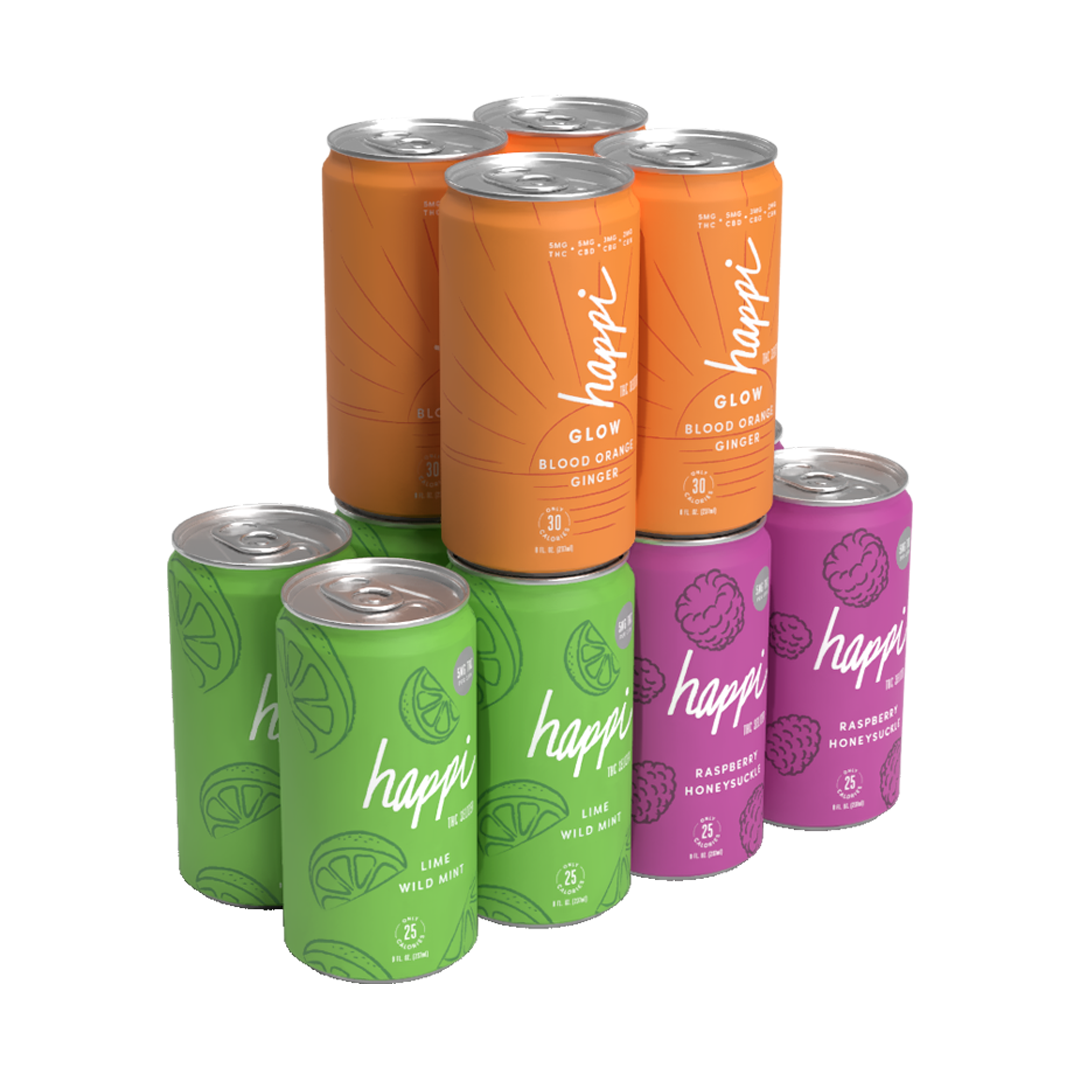 Happi Birthday THC Seltzer Bundle Pack
