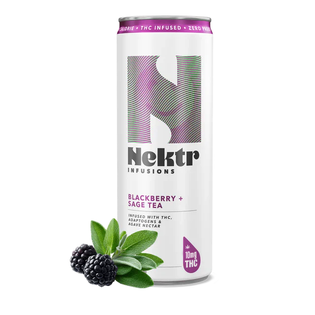 Nektr Blackberry + Sage 10mg THC Tea