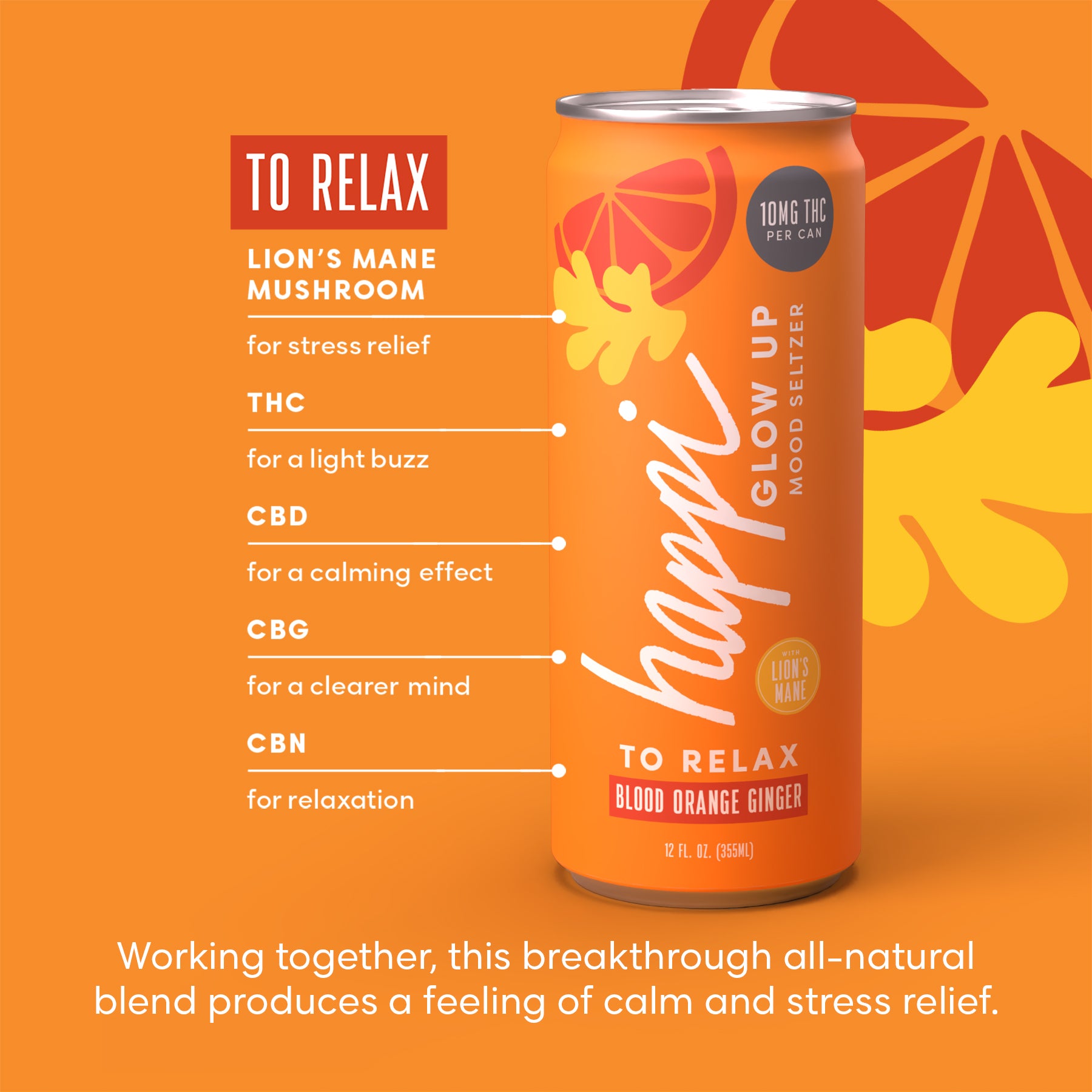 Glow Up 10mg THC Seltzer
