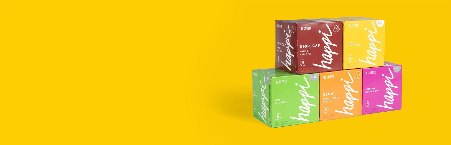 THC Variety Packs & Bundles | Seltzers & Gummies | Happi