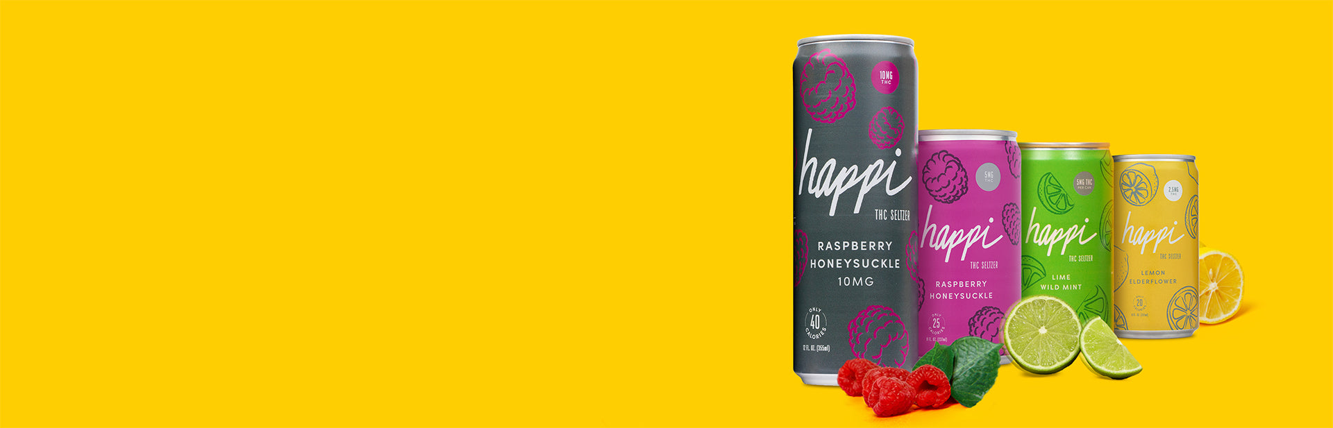 happy SAS HAPPI CDセット Daytime Bundle | THC Seltzer + Gummies Bundle – Happi