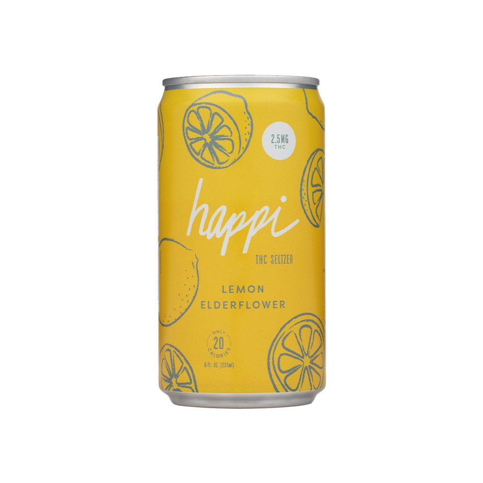 Lemon Elderflower THC Seltzer