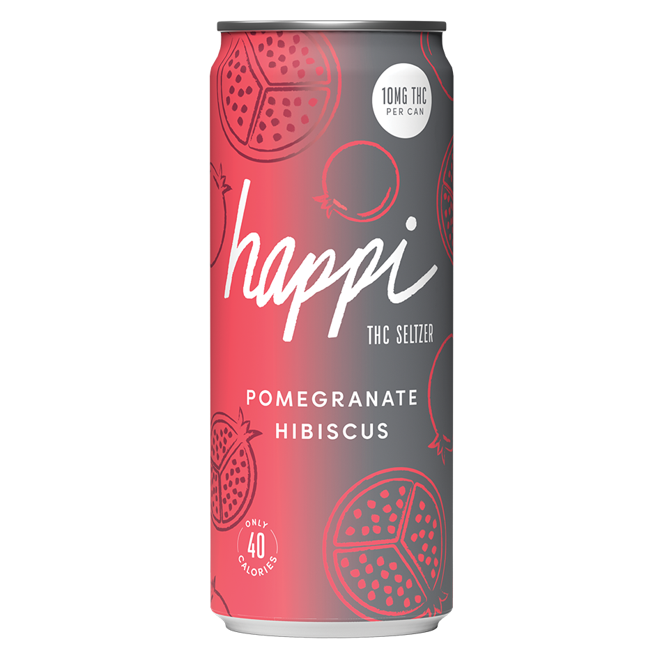 Pomegranate Hibiscus THC Seltzer