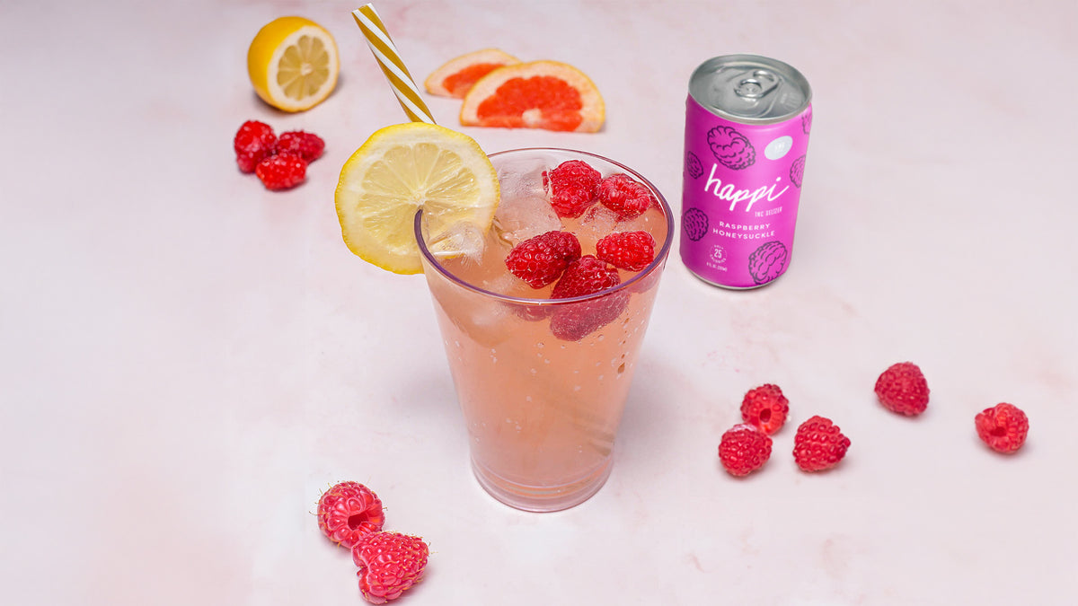 Raspberry Refresher | THC Drink Recipe with Happi